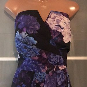 City Chic Floral Tulip Dress